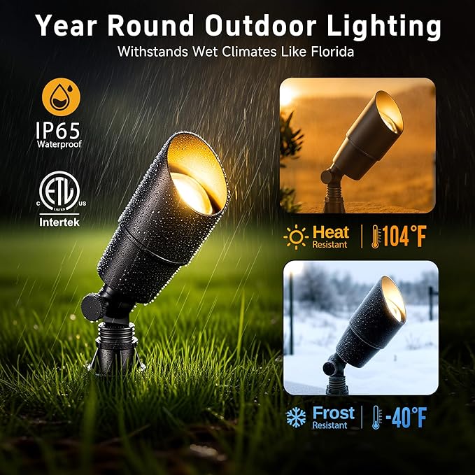 Gardenreet Brass Landscape Lighting - Image 4