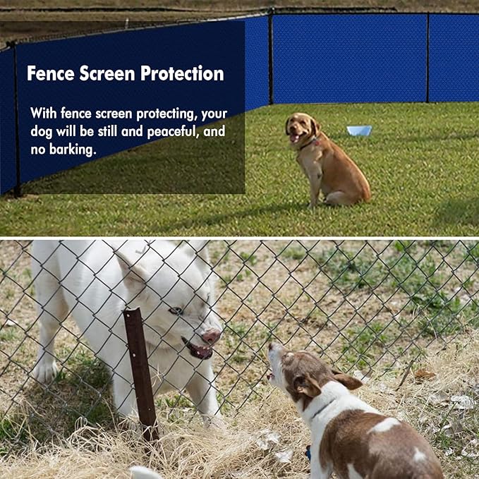 UPGRADE Privacy Screen 6' x 50' Fence Commercial Shade Cover - Image 6