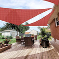 Patio Paradise 18' x 18' x 18' Sun Shade Sail Triangle Canopy Shade Cloth by Patio