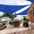 Patio Paradise 14' x 14' x 14' Sun Shade Sail Triangle Canopy Shade Cloth by Patio