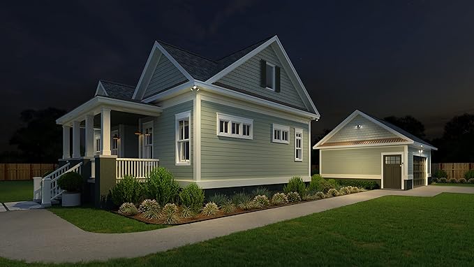 Lithonia Lighting HomeGuard 2-Light LED Outdoor Flood Lights, Motion Sensor - Image 9