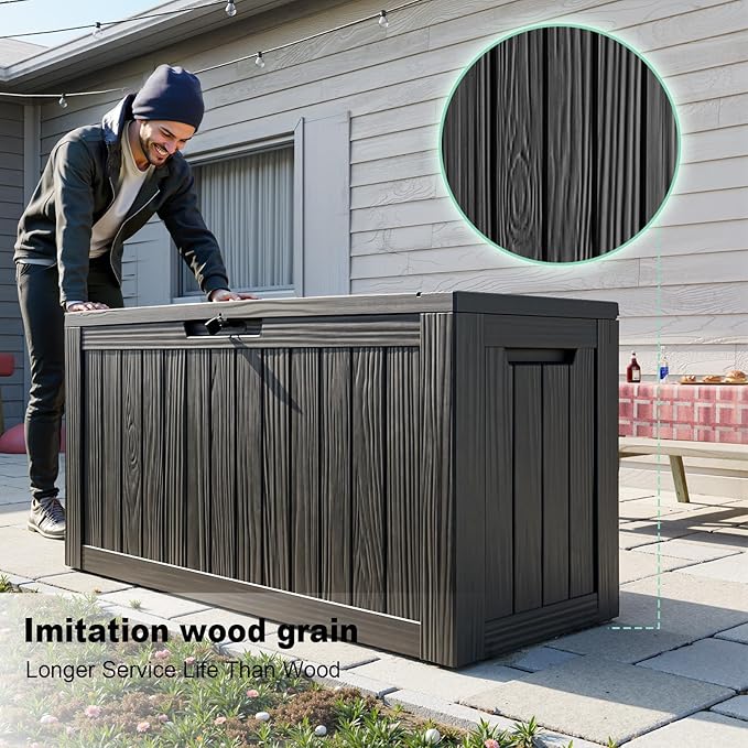 ROJIK Outdoor Storage Housing Deck Box - Image 3