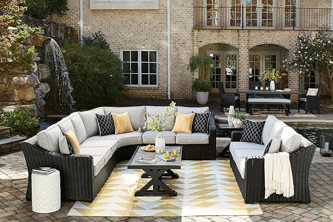 Signature Design by Ashley Beachcroft Casual Nuvella Weather Resistant Fabric - Image 20