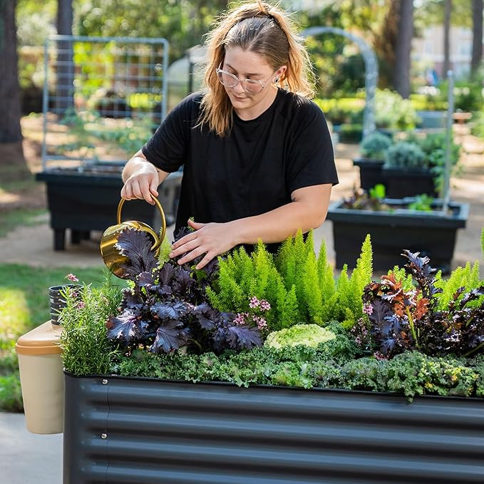 Elevated Raised Garden Bed-V Series, 1000 Lbs Weight Capacity, Outdoor Planter - Image 8