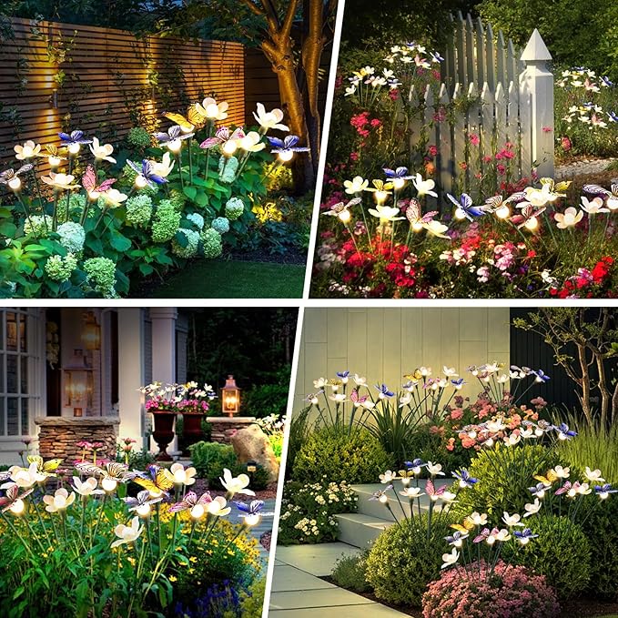 Solar Garden Lights, Outdoor Solar Powered Decor - Image 6