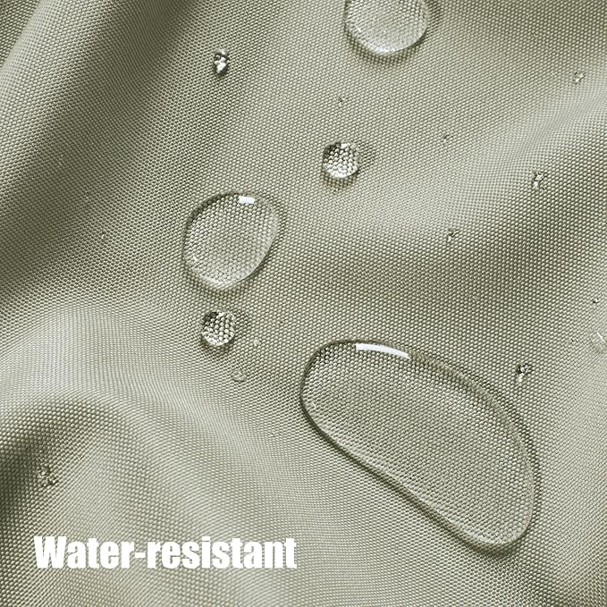 BONZER Outdoor Curtains for Patio Waterproof Thick Privacy Wide Grommet Light - Image 3
