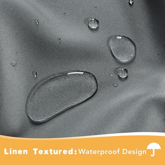 HolidayIdeas Outdoor Curtains for Patio Waterproof, 2 Panels - Image 2