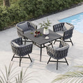 Grand patio 5-Piece Outdoor Dining Set by GrandPatio