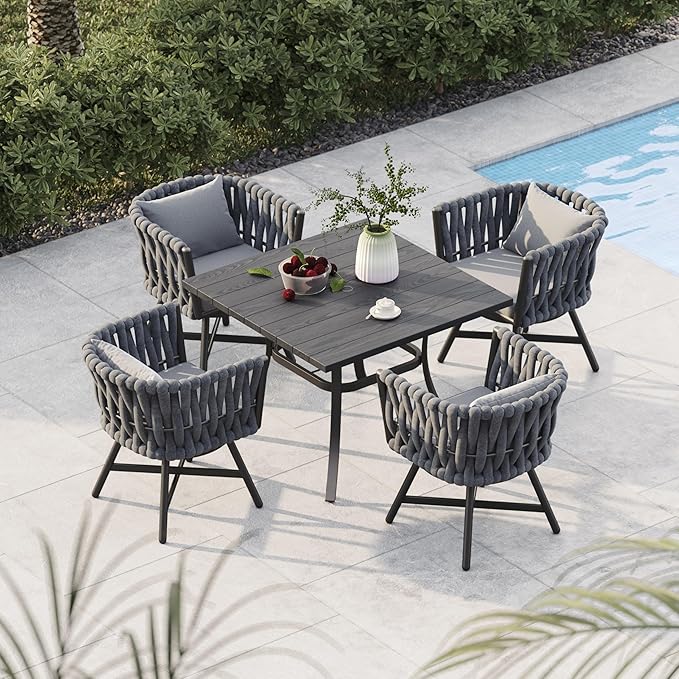 Grand patio 5-Piece Outdoor Dining Set by GrandPatio