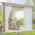 RYB HOME 2 Panels Pergola Curtains Outdoor by RYBHOME