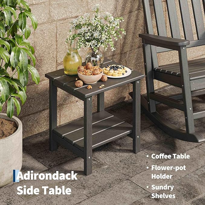 Poly Lumber Rocking Chair Outdoor Set of 2 - Image 4