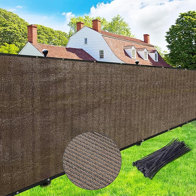 UPGRADE Privacy Screen 4' x 50' Fence Commercial Shade Cover by UPGRADE