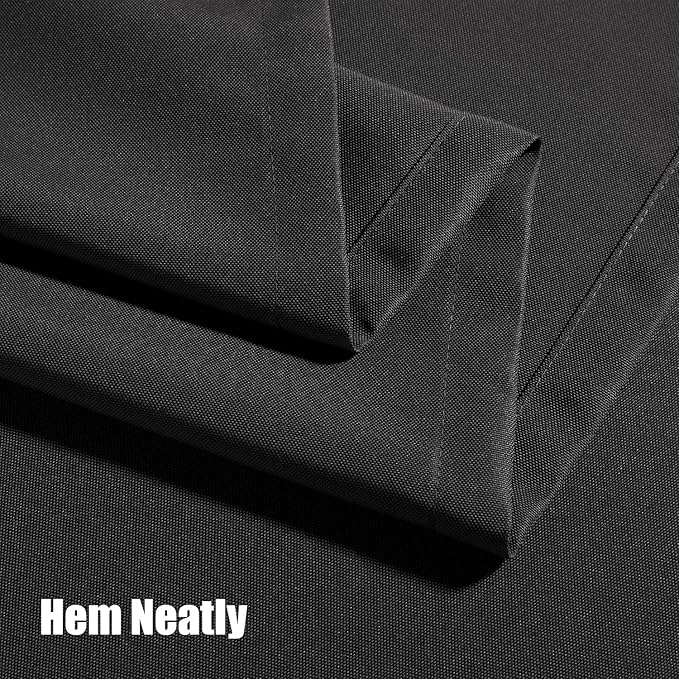 BONZER Outdoor Curtains for Patio Water Resistant Heavy Privacy Light Filtering - Image 6