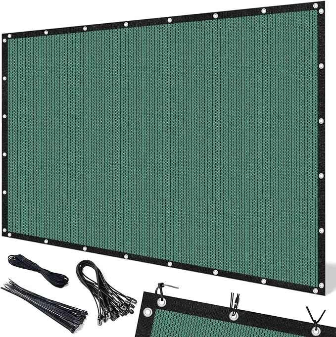Artpuch 90% Sun Shade Cloth, 10 x 20 FT Pergola Shade Cover Canopy by Artpuch