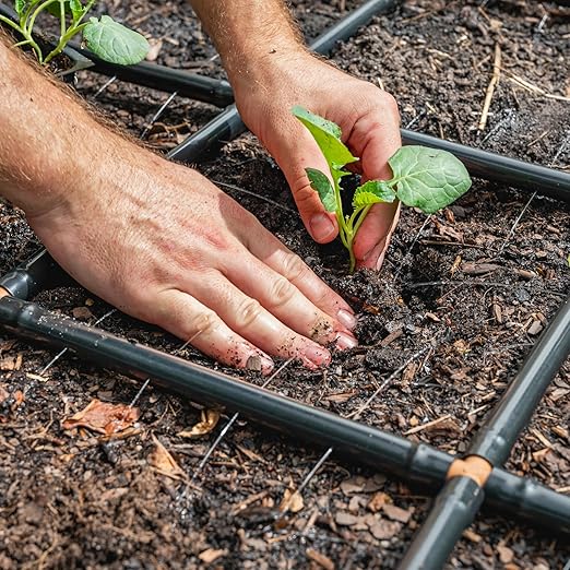 Garden Grid Watering System | Raised Garden Bed Drip Irrigation System – But - Image 3