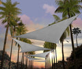 Amgo Custom Size 8' x 8' x 8' Grey Triangle Sun Shade Sail Order to Make Canopy by Amgo