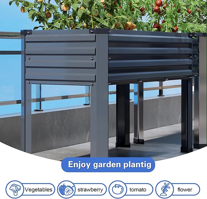2PCS Galvanized Raised Garden Bed - Image 7