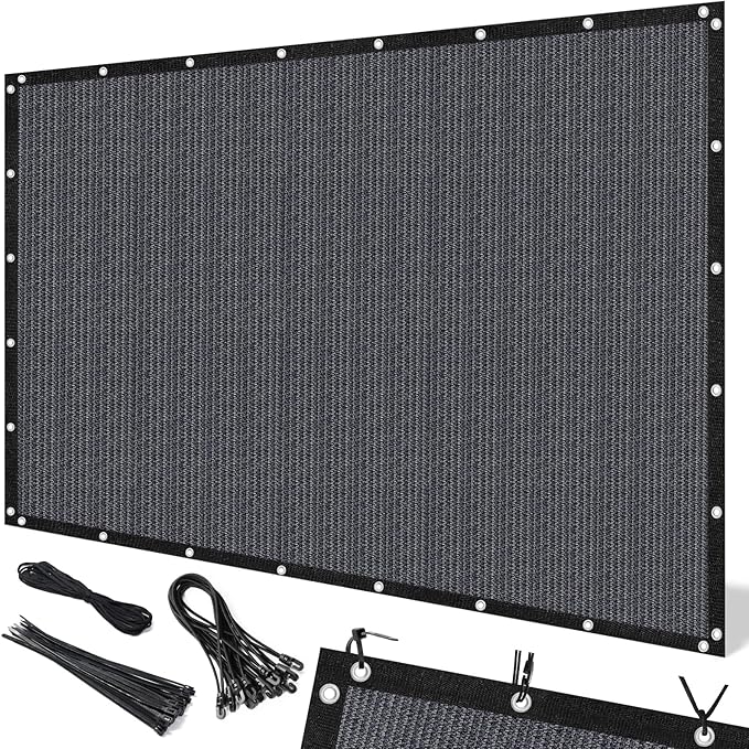 Artpuch 90% Sun Shade Cloth, 12 x 12 FT Pergola Shade Cover Canopy by Artpuch