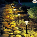 GIGALUMI 12 Pack Solar Lights Outdoor Waterproof, Outdoor Solar Lights by GIGALUMI