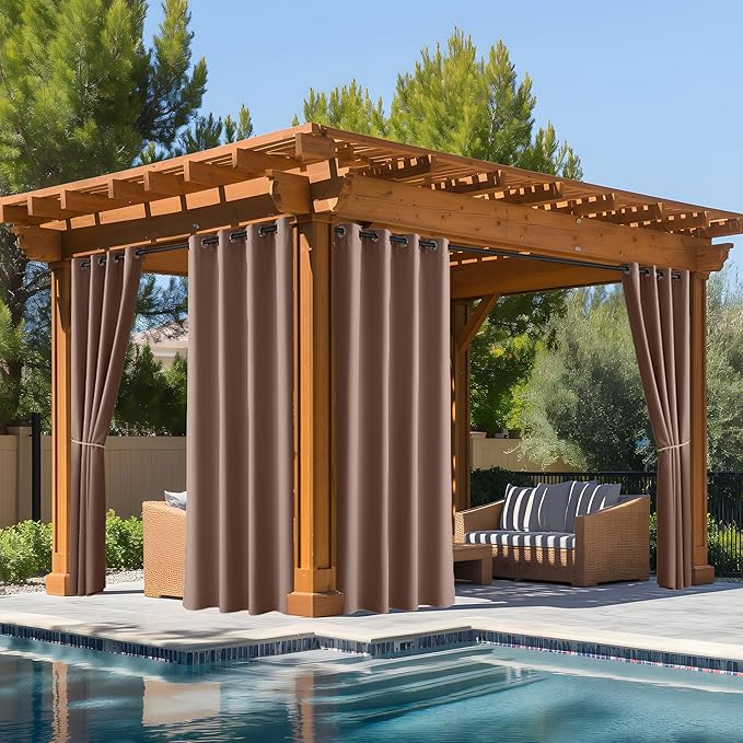 NICETOWN Fade Resistant Outdoor Curtains by NICETOWN