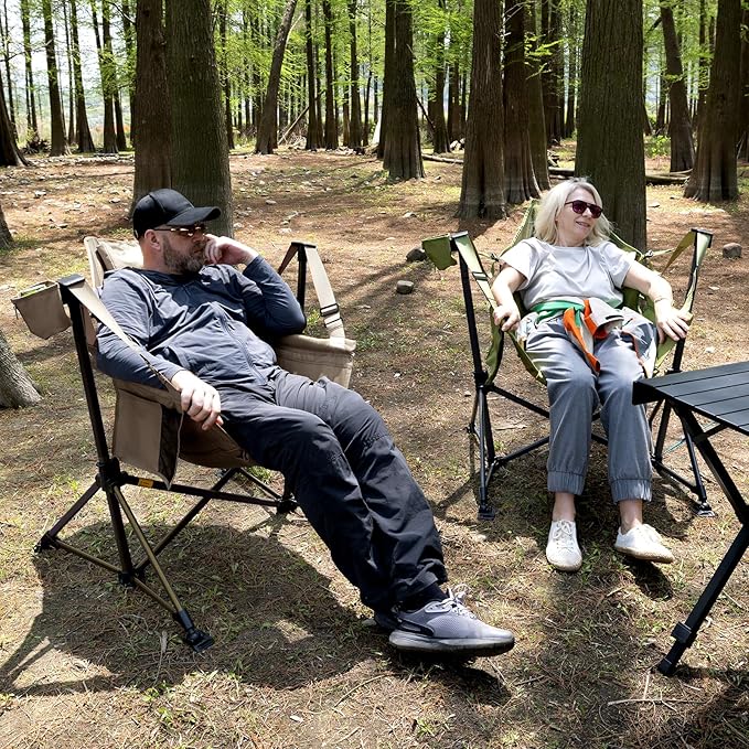 TIMBER RIDGE Hammock Camping Chair, Oversized Swinging Chair - Image 2