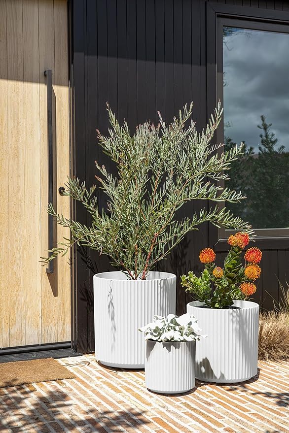 Veradek Demi Series Set of 3 Round Planters - Image 6