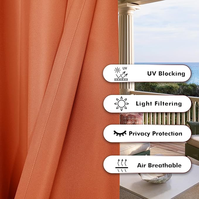 BONZER Outdoor Waterproof Curtains - Image 4