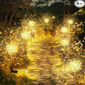 GIGALUMI Garden Decor Outdoor Lights 120LED 8Pack, Solar Garden Lights by GIGALUMI