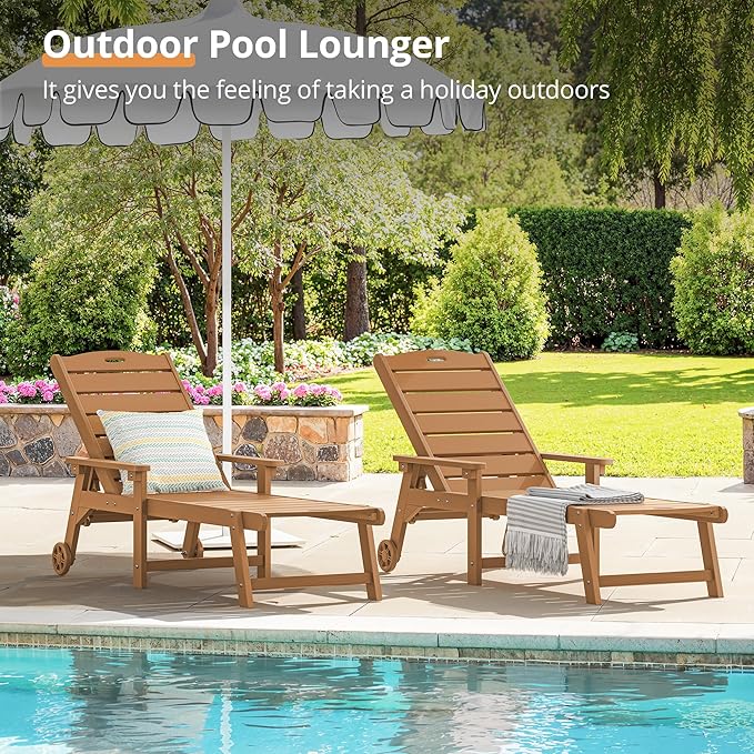 LUE BONA Chaise Lounge Chairs Set - Image 3