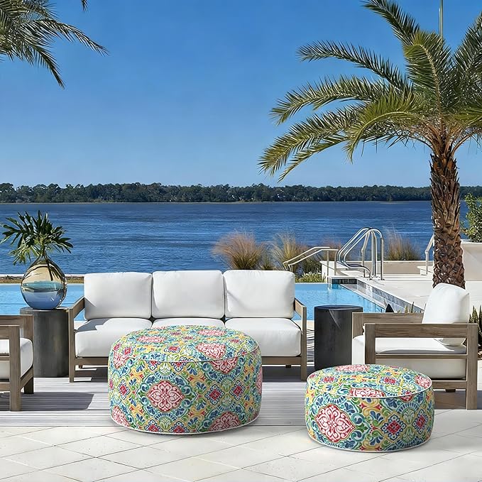 LVTXIII Indoor/Outdoor Inflatable Ottoman - Image 6