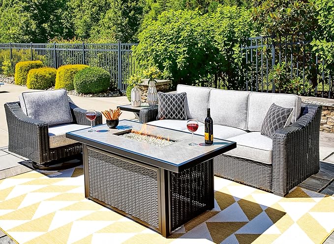 Signature Design by Ashley Beachcroft Casual Nuvella Weather Resistant Fabric - Image 15
